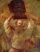 Rembrandt Peale Moses mit den Gesetzestafeln France oil painting artist